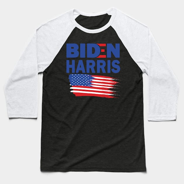 Biden Harris 2020 Baseball T-Shirt by Magic Arts